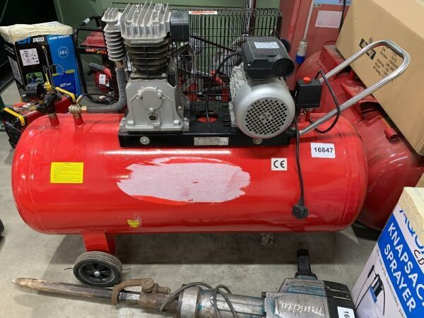 UNRESERVED 2018 Pacini Z-0.3 300L 3HP Compressor