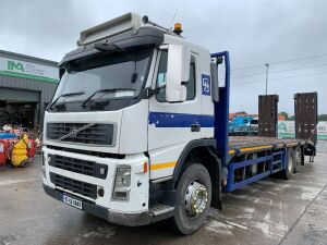 UNRESERVED 2007 Volvo FM380 6x2 Beavertail Plant Truck