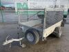 UNRESERVED 2007 Ifor Williams P7E 750KG 7ft x 4ft Single Axle Trailer