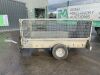 UNRESERVED 2007 Ifor Williams P7E 750KG 7ft x 4ft Single Axle Trailer - 2