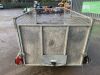 UNRESERVED 2007 Ifor Williams P7E 750KG 7ft x 4ft Single Axle Trailer - 4