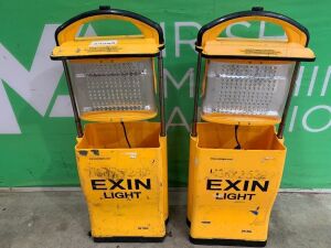 2 x EXIN Portable Lights