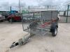 Indespension 7x4 Single Axle Mesh Sided Trailer