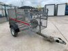 Indespension 7x4 Single Axle Mesh Sided Trailer - 7