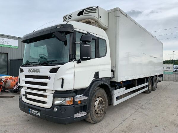 2008 Scania P270 6x2 Fridge Truck & Palfinger Tail Lift