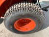 Kubota B2410 HST Compact Tractor c/w Grass Tyres - 18