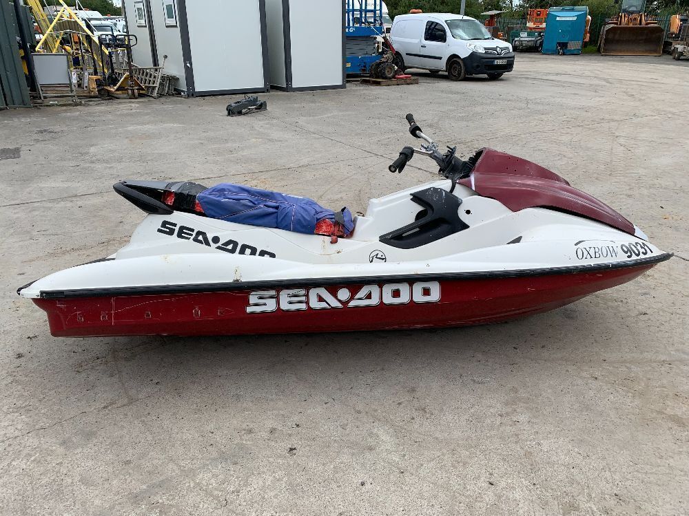 UNRESERVED Seadoo Oxbow 3 Seater Jet Ski Casing  ONLINE TIMED AUCTION DAY  ONE - Ireland's Monthly Plant & Machinery Auction - Ends From 10.30am  Wednesday 16th August - Irish Machinery Auctions