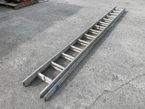 Zarges Aluminium Double Ladder