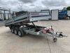 UNUSED 2022 Brian James Tri Axle 3.5T Tipper c/w Remote & Leads (3.6M x 2.0M) - 7