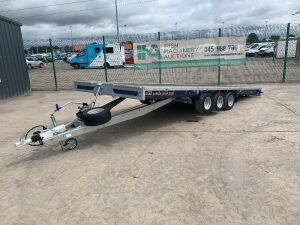 UNUSED 2022 Brian James Tri Axle Tilt Bed Trailer c/w Ramps (5M x 2.15M)