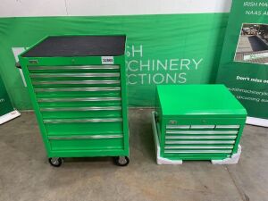 UNRESERVED Portable 26" Tool Chest c/w Top & Bottom Drawers