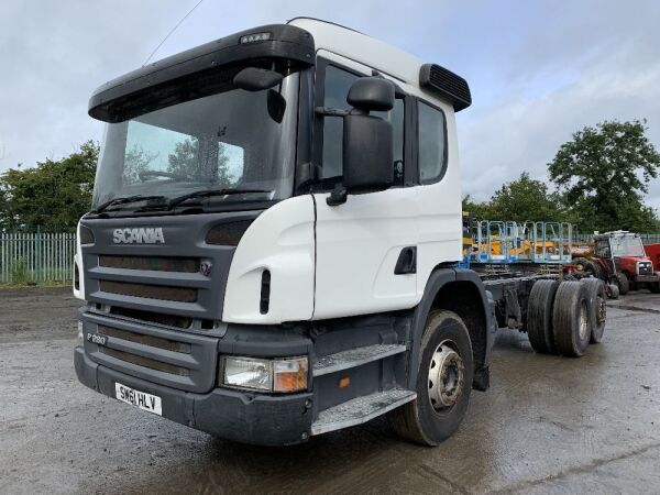 2012 Scania P280 6x2 Rear Steer Chassis Cab