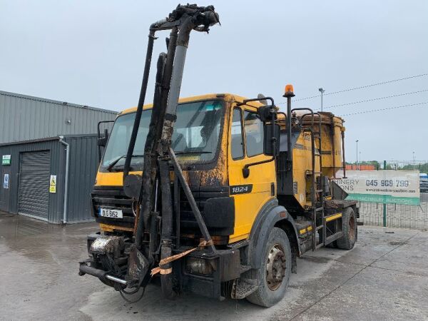 2001 Mercedes Benz Atego 1824 c/w Rosco Tar Patcher Unit