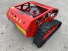 UNRESERVED NEW 2023 EGN EG750 Petrol Remote Controlled Tracked Mower c/w Remote - 5