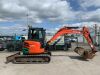 2015 Kubota U55-4 Zero Tail 5.5T Excavator c/w 3 x Buckets - 4