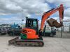 2015 Kubota U55-4 Zero Tail 5.5T Excavator c/w 3 x Buckets - 5