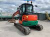 2015 Kubota U55-4 Zero Tail 5.5T Excavator c/w 3 x Buckets - 9