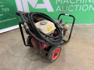 UNRESERVED Honda Portable Petrol Power Washer c/w Hose & Lance