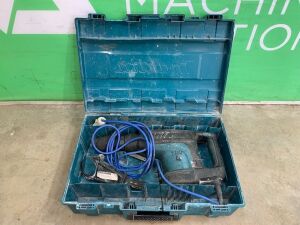 UNRESERVED 2014 Makita HM1203C 110V Demolition Drill c/w Chisels