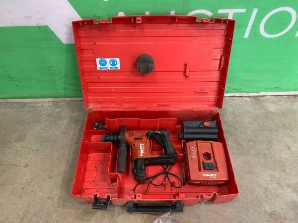 UNRESERVED Hilti TE6-A Cordless Hammer Drill c/w Battery & Charger