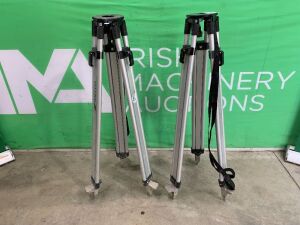 UNRESERVED 2 x Topcon Laser Level Tripods