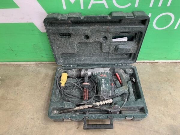 UNRESERVED Metabo KHE-540 SDS Drill c/w Chisels