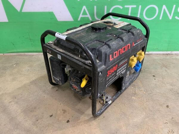 UNRESERVED Loncin 3500 Petrol Generator