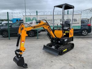 UNRESERVED 2023 MIVA VA13 800KG Excavator c/w Bucket