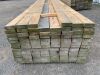 UNRESERVED Approx 102 = 5" x 2" 4.2M Construction Timber - 3