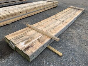 UNRESERVED Approx 32 = 9" x 1" 4.8M Construction Timber