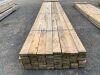 UNRESERVED Approx 66 = 5" x 2" 18FT Construction Timber - 2