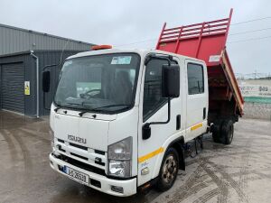 UNRESERVED 2011 Isuzu NLR 85 3.5T Crew Cab Tipper