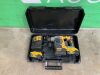 UNRESERVED Dewalt XR 18V Cordless Hammer Drill c/w 2 x Batteries & Charger