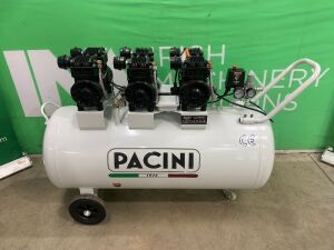 Pacini 200Ltr Portable Silent Compressor