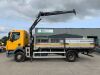 2009 DAF LF 55.180 Dropside c/w 2008 HIAB 066 Extendable Crane - 2