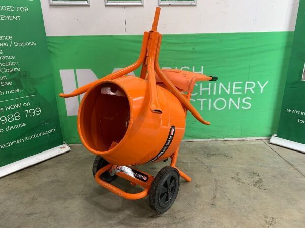 UNUSED UNRESERVED 2019 Belle Electric Cement Mixer c/w Stand