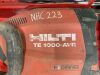 UNRESERVED Hilti TE-1000 AVR Hi Drive 110V Demolition Kango c/w Chisels - 4