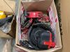 UNRESERVED Large Selection Of New/Used Spare Parts - Hoses, 110V Lead, Belts, Grease Gun, Metal Detector, Trolley Jack & More - 5