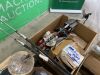 UNRESERVED Large Selection Of New/Used Spare Parts - Hoses, 110V Lead, Belts, Grease Gun, Metal Detector, Trolley Jack & More - 8