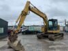 2006 Komatsu PC138US-2 Zero Tail Excavator c/w Grading Bucket