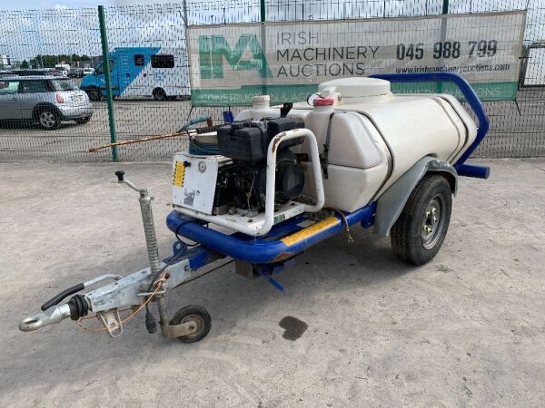 Brendon BB1000 Fast Tow Diesel Power Washer c/w Hose & Lance