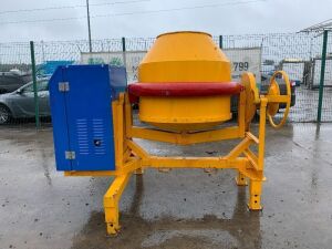 600Ltr Diesel Cement MIxer c/w Key Start