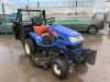 Iseki SXG22 Hydrostatic Diesel Mower c/w Deck and Hydraulic High Tip Box - 4