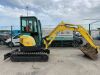 UNRESERVED 2008 Yanmar VIO30 Zero Tail Excavator c/w 3 x Buckets - 5