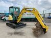 UNRESERVED 2008 Yanmar VIO30 Zero Tail Excavator c/w 3 x Buckets - 6