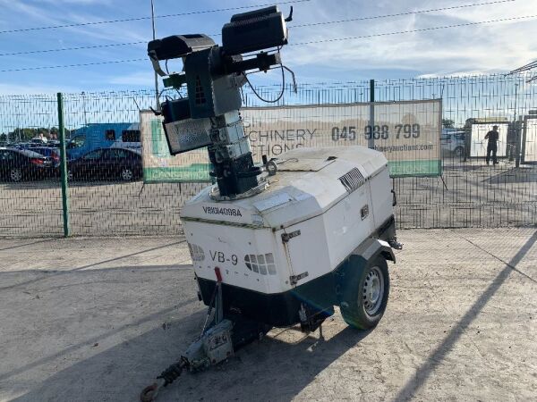 UNRESERVED 2014 Tower Light VB-9 Fast Tow Diesel Lighting Tower