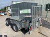 UNRESERVED Ifor Williams GD84 8ft x 4ft Single Axle Trailer - 3