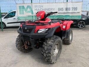 UNRESERVED 2005 Suzuki Kingquad 700 Qaudmatic 4x4 Auto Quad c/w Winch