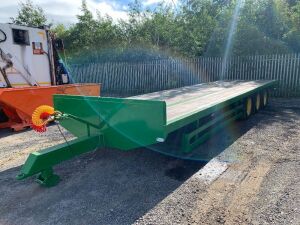 2003 SDC Tri Axle Flat Agri/Bale Trailer