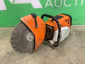 UNRESERVED 2016 Stihl TS700 Petrol Consaw c/w Blade